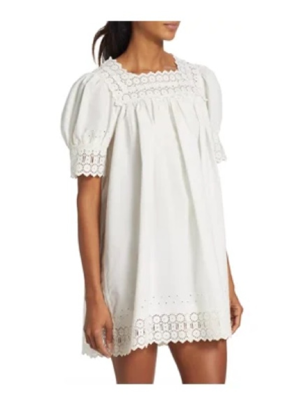 Doen Sterling White Dress Medium